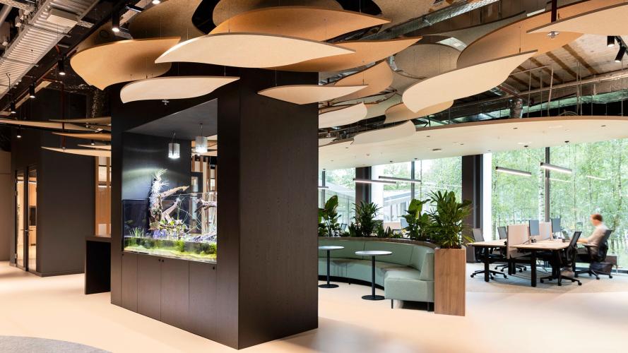 Duurzame akoestische oplossingen van PETfelt: maatwerk voor elk interieur