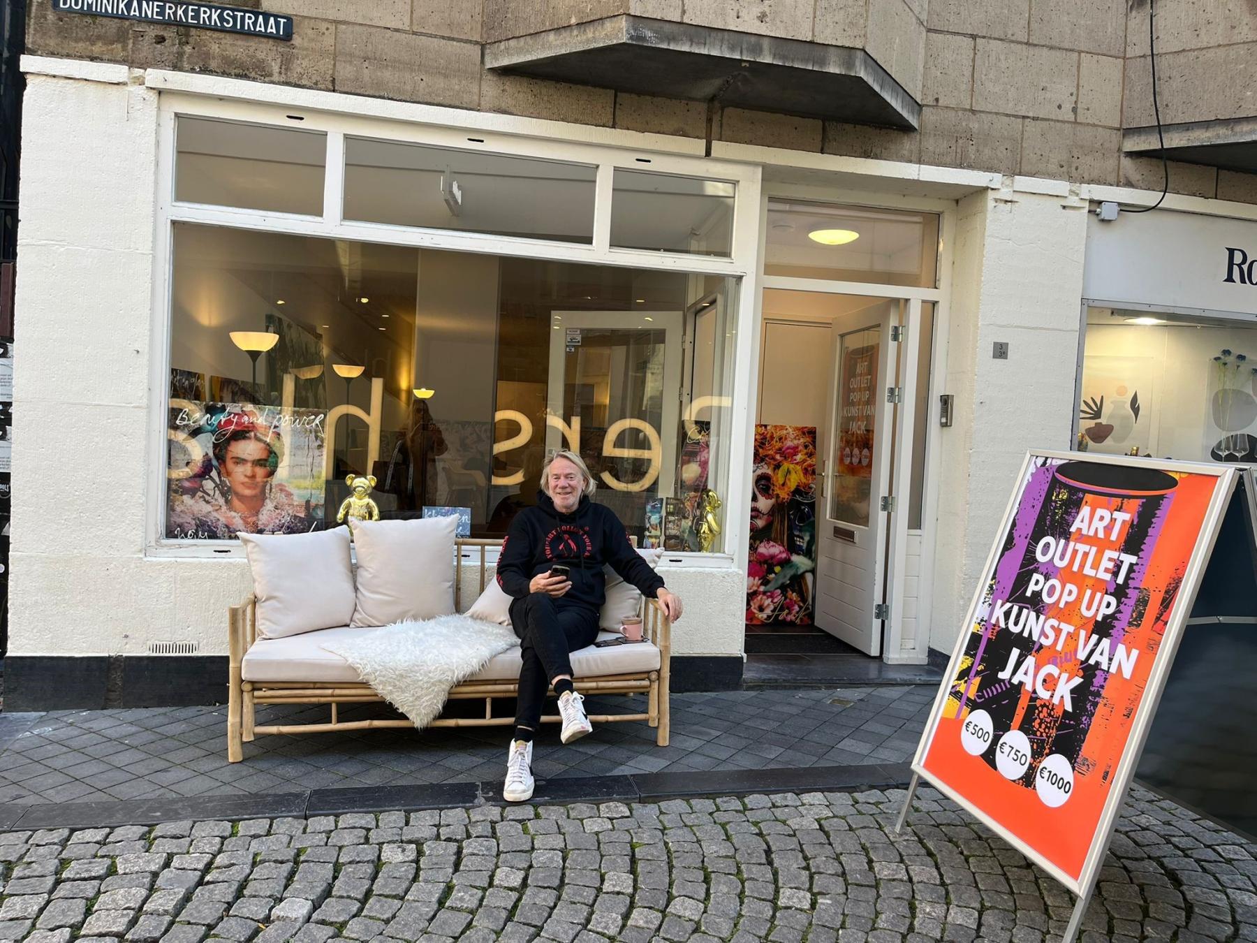 JacksArt opent nieuwe pop-up gallery in hartje Maastricht
