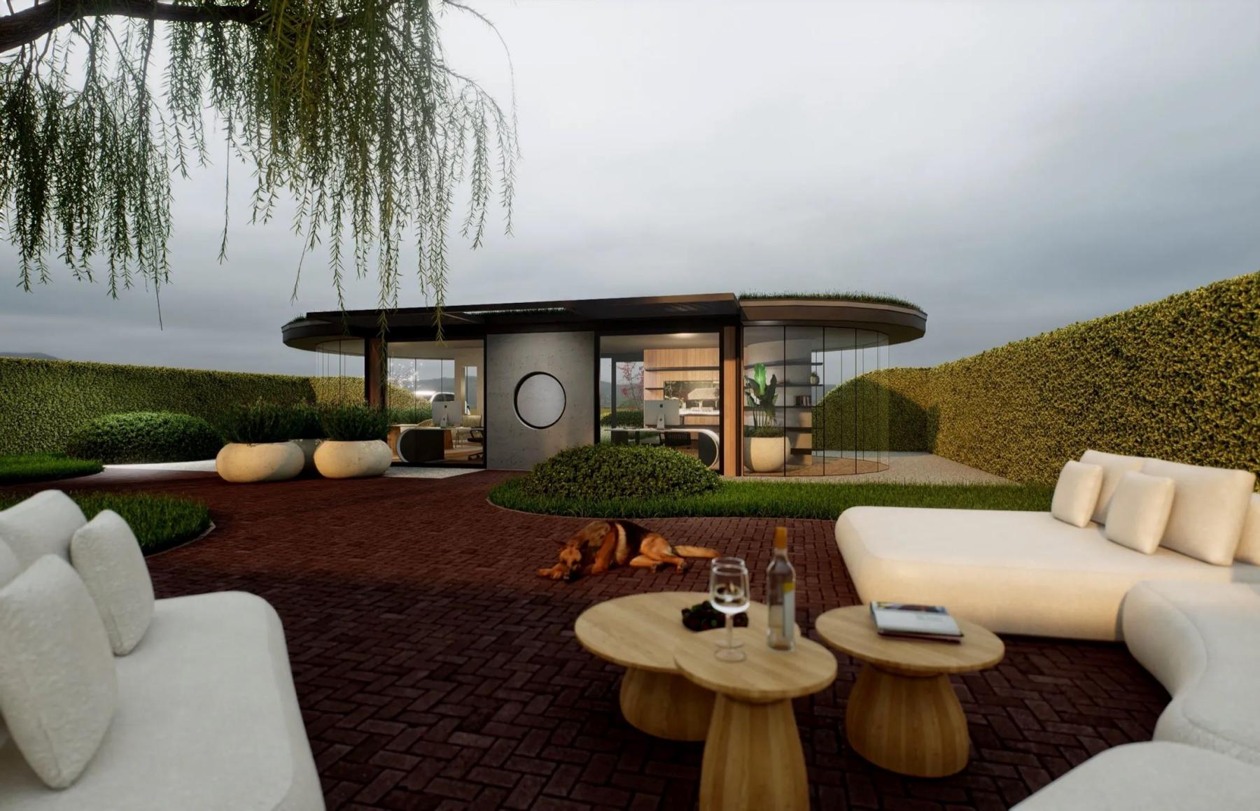 The Organic Gardenroom: een ode aan ronde vormen en anders denken