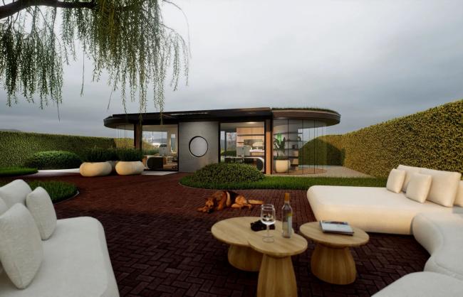 The Organic Gardenroom: een ode aan ronde vormen en anders denken