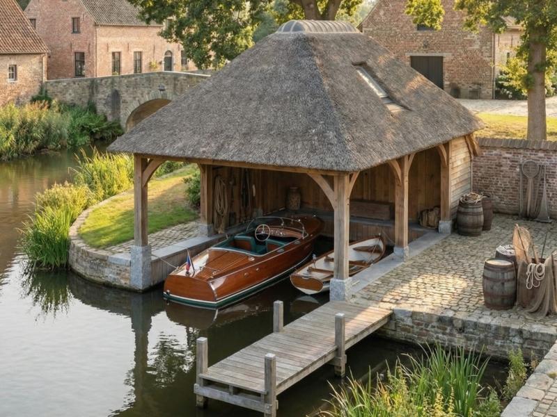 Exclusief boothuis: een luxe overkapping voor je boot
