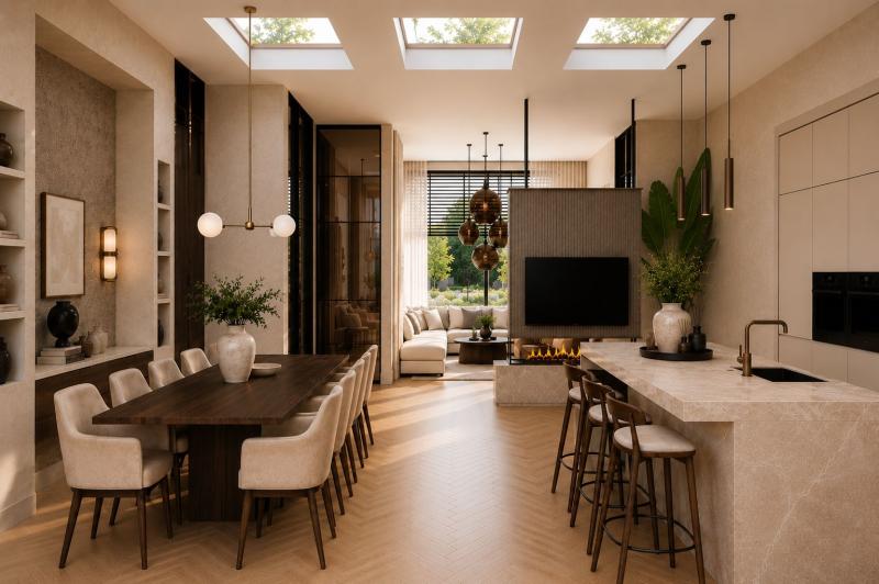 Ruimtelijkheid in balans: een nieuwbouwwoning op IJburg