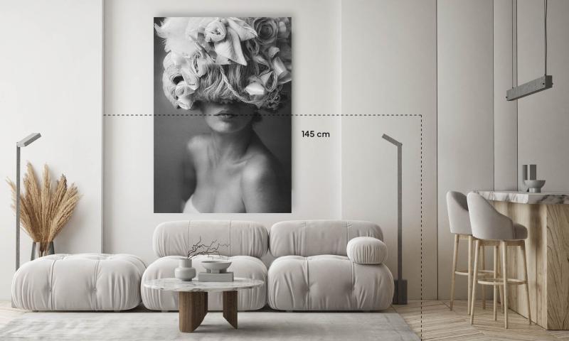 Hoe hoog hang je een schilderij op?