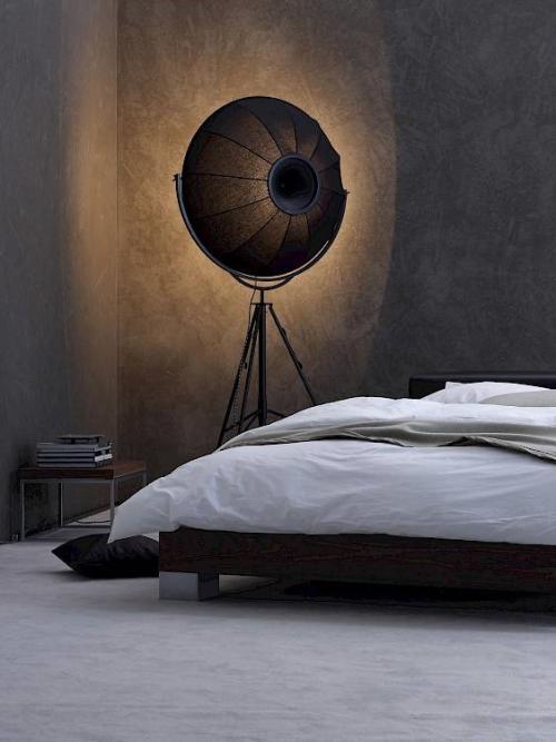 Modern en industrieel slaapkamer