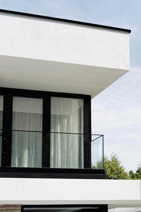 BB architecten moderne villa afwerking