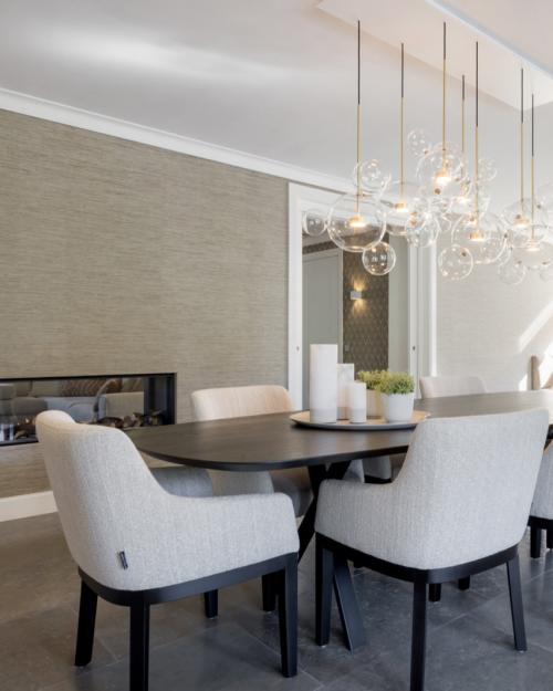 luxe eetkamer interieur