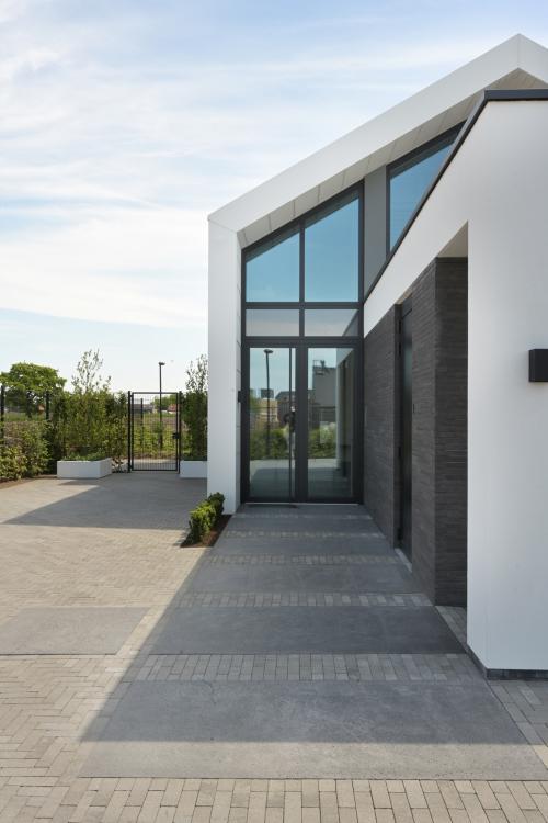 villa met moderne architectuur