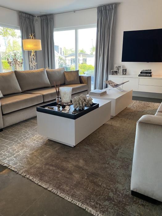 interieur met luxe vloerkleed