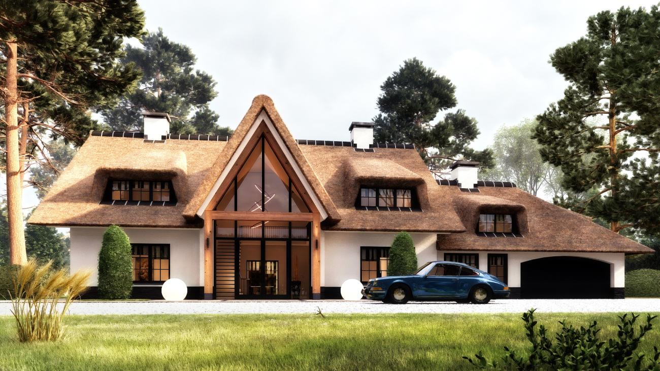 luxe villa ontwerp