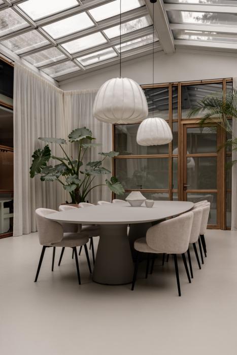 inrichting met luxe meubels