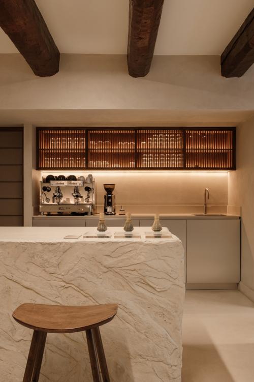 luxe keuken in kantoor