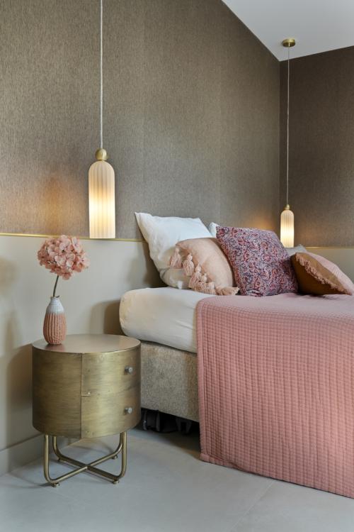 luxe interieur slaapkamer