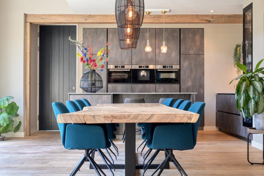 luxe woonkamer inrichting