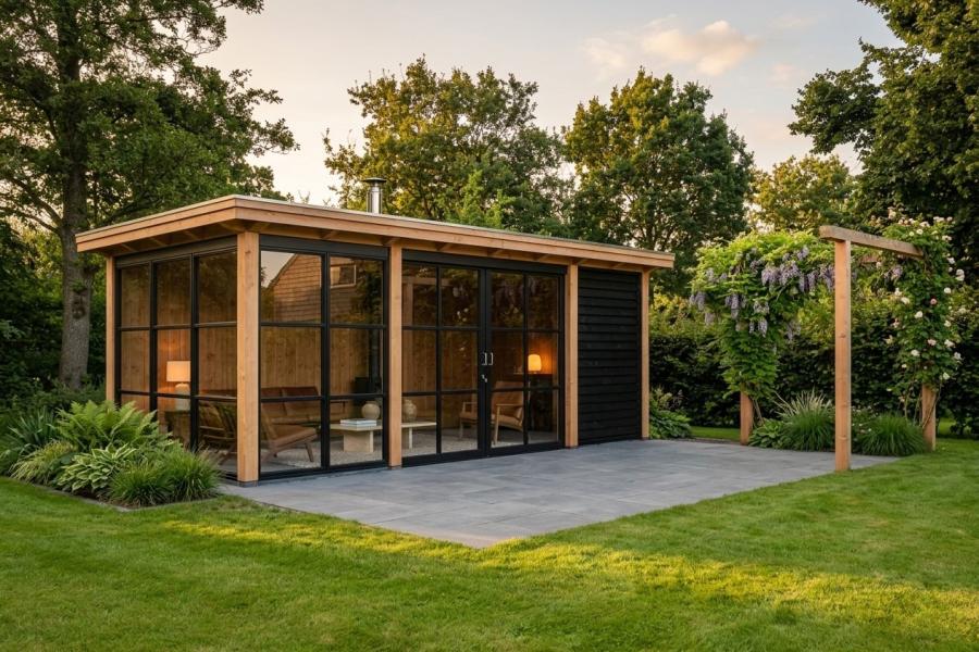 luxe tuinkamer
