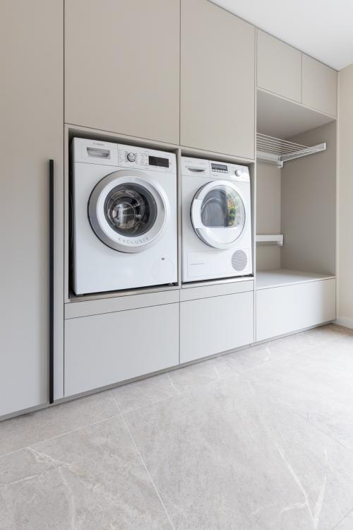 maatwerk kast voor wasmachine