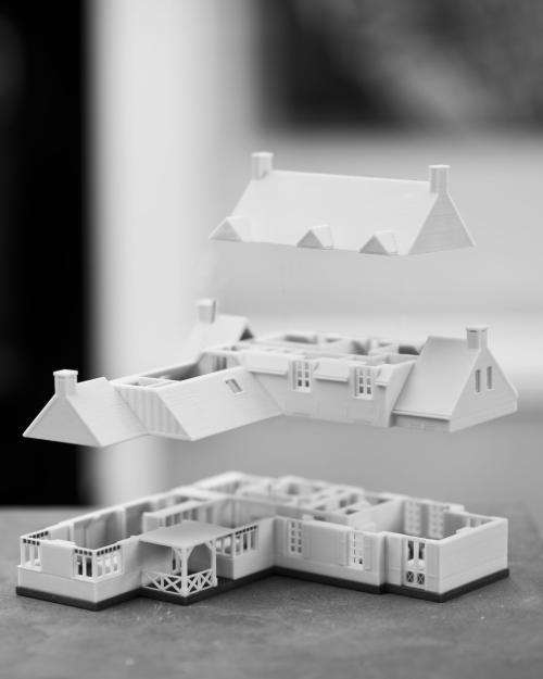 3d model villa