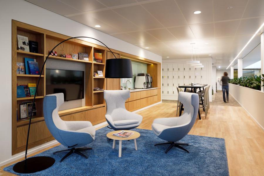 Burobas modern exclusief interieur
