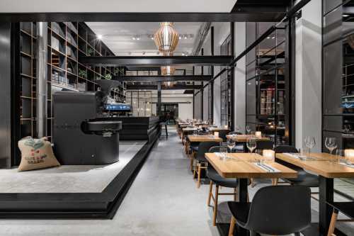 Design restaurant door Bureau Fraai