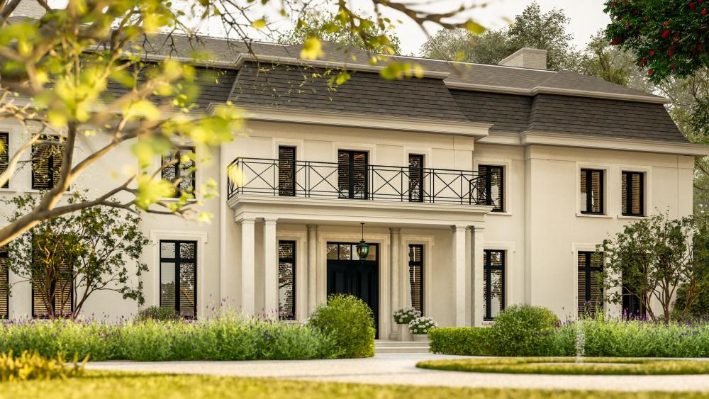 Luxe villa ontwerp