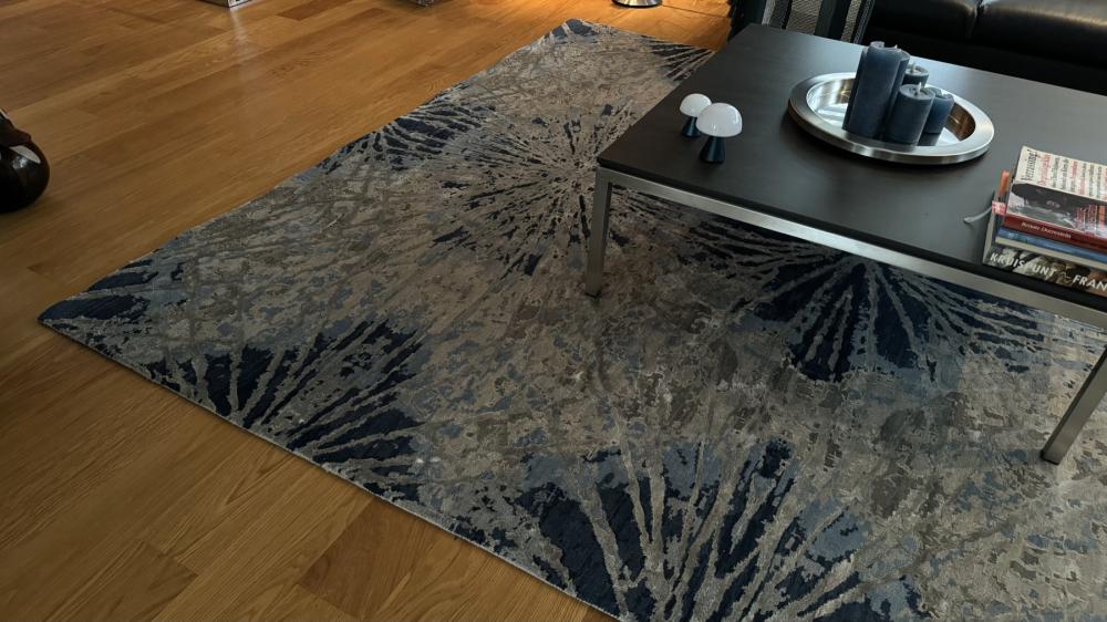 Luxe karpet in woonkamer