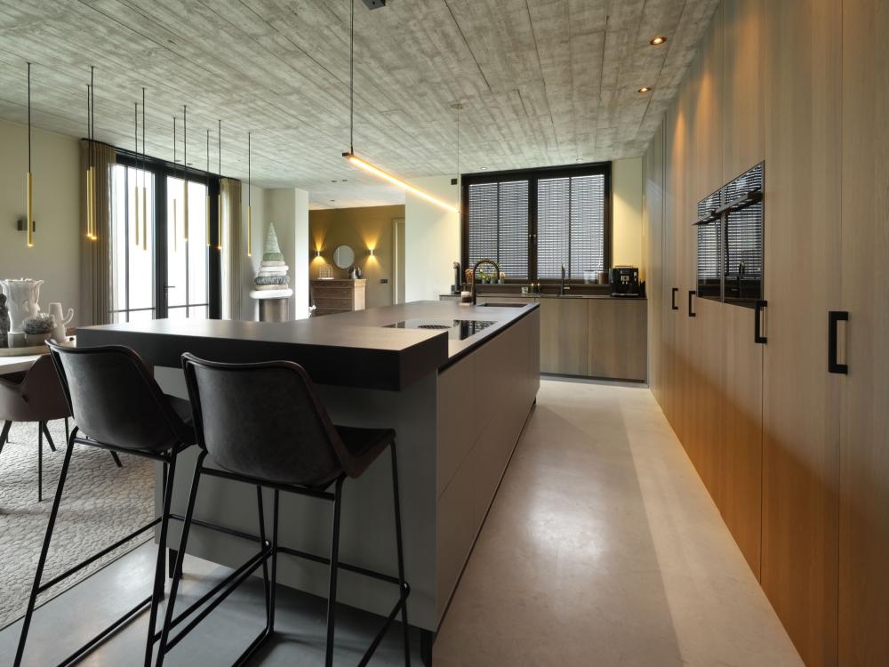 Strak interieur villa Breda
