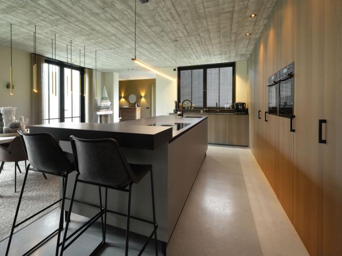 Strak interieur villa Breda