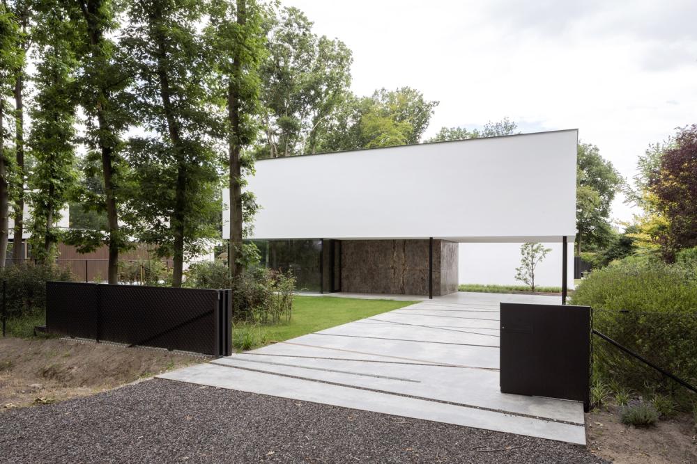Moderne villa in het bos