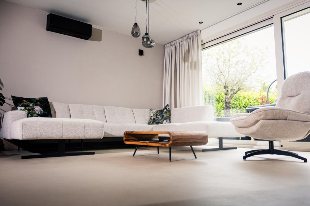 Microcement vloer in Zevenaar