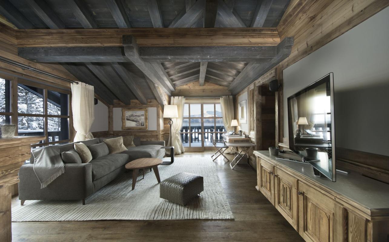 woonkamer met luxe vloerkleed