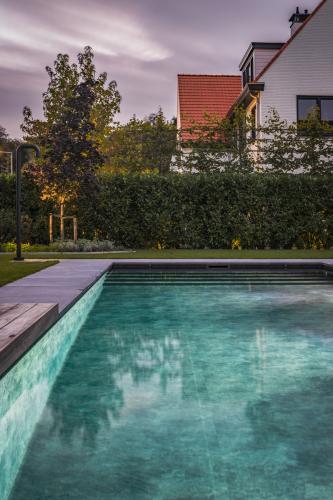 Luxe tuin met Ecopool