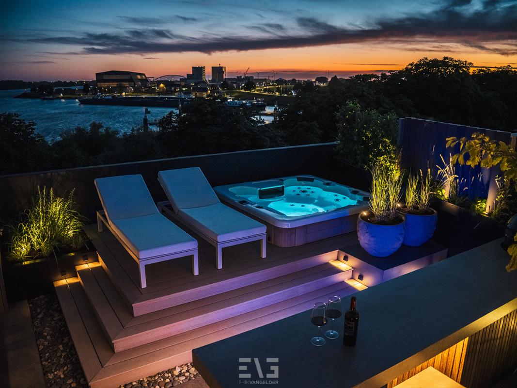 modern dakterras