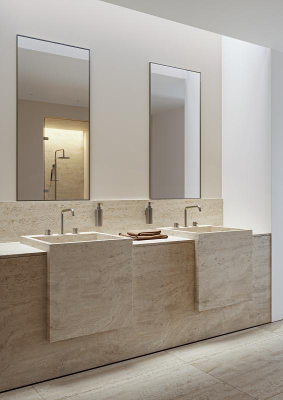 wastafels met luxe kranen