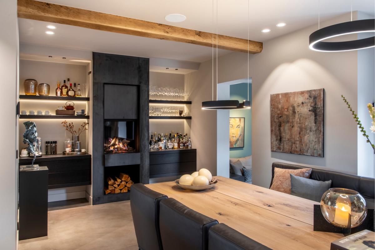 luxe keuken met gashaard