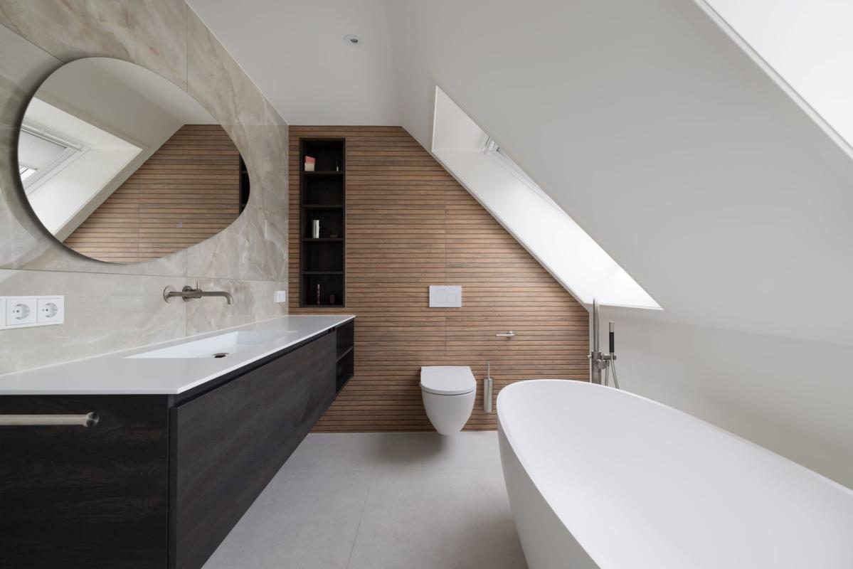 moderne badkamer