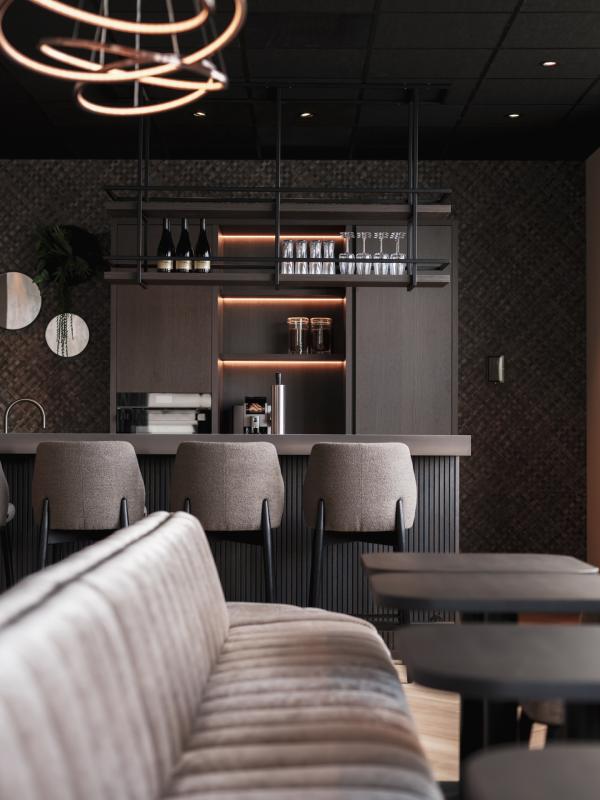 luxe bar in kantoor