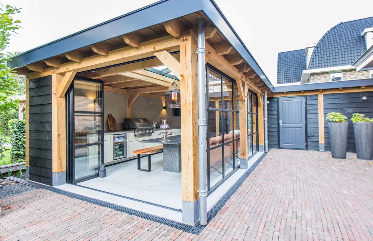 exclusief eiken bijgebouw