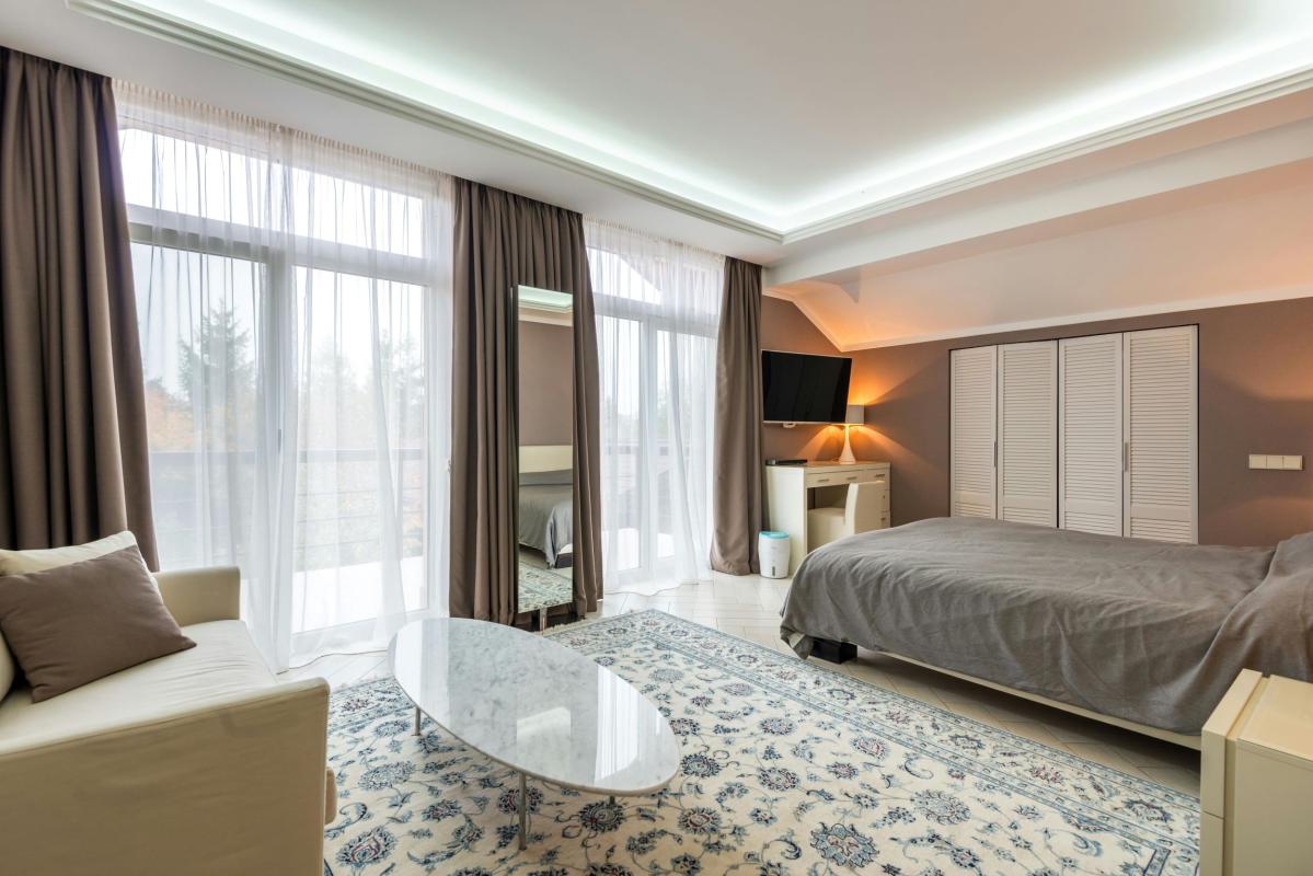 Exclusief tapijt in slaapkamer