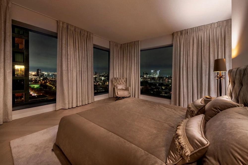 Penthouse met internationale allure in hartje Rotterdam