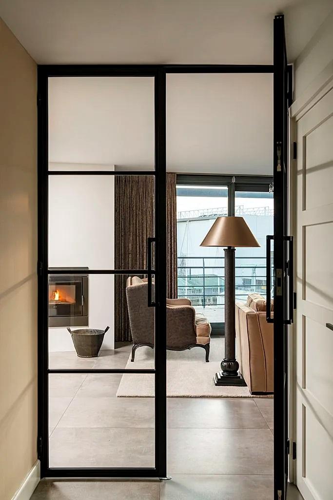 Penthouse met uitzicht op haven