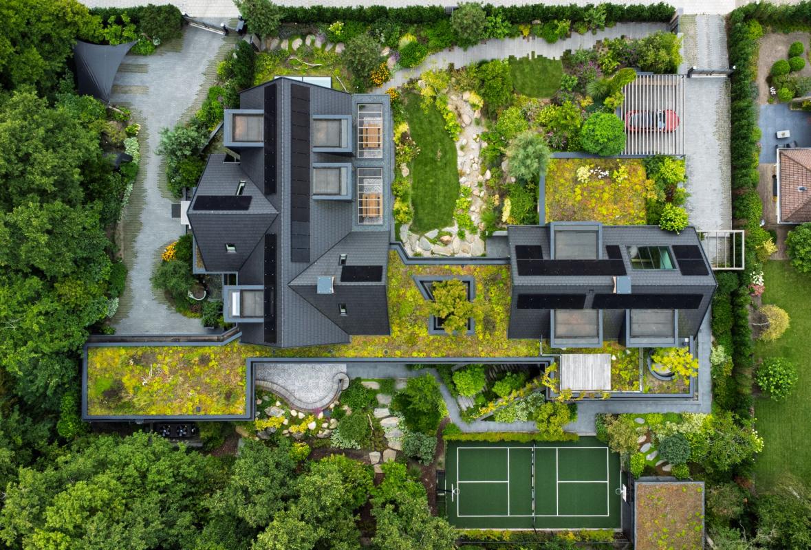overzicht villatuin