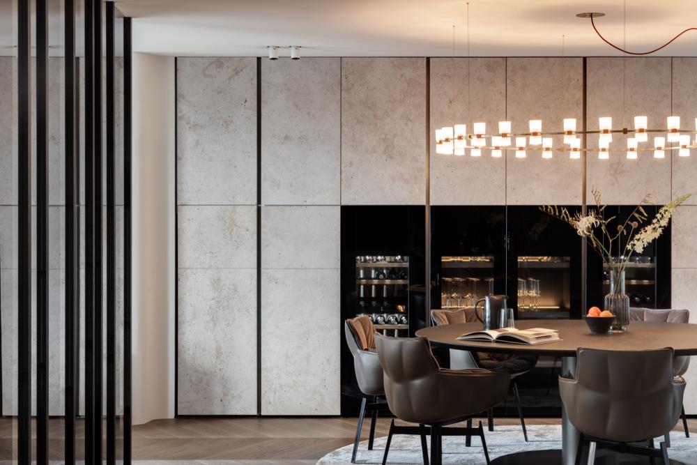 Luxe interieur met exclusieve verlichting