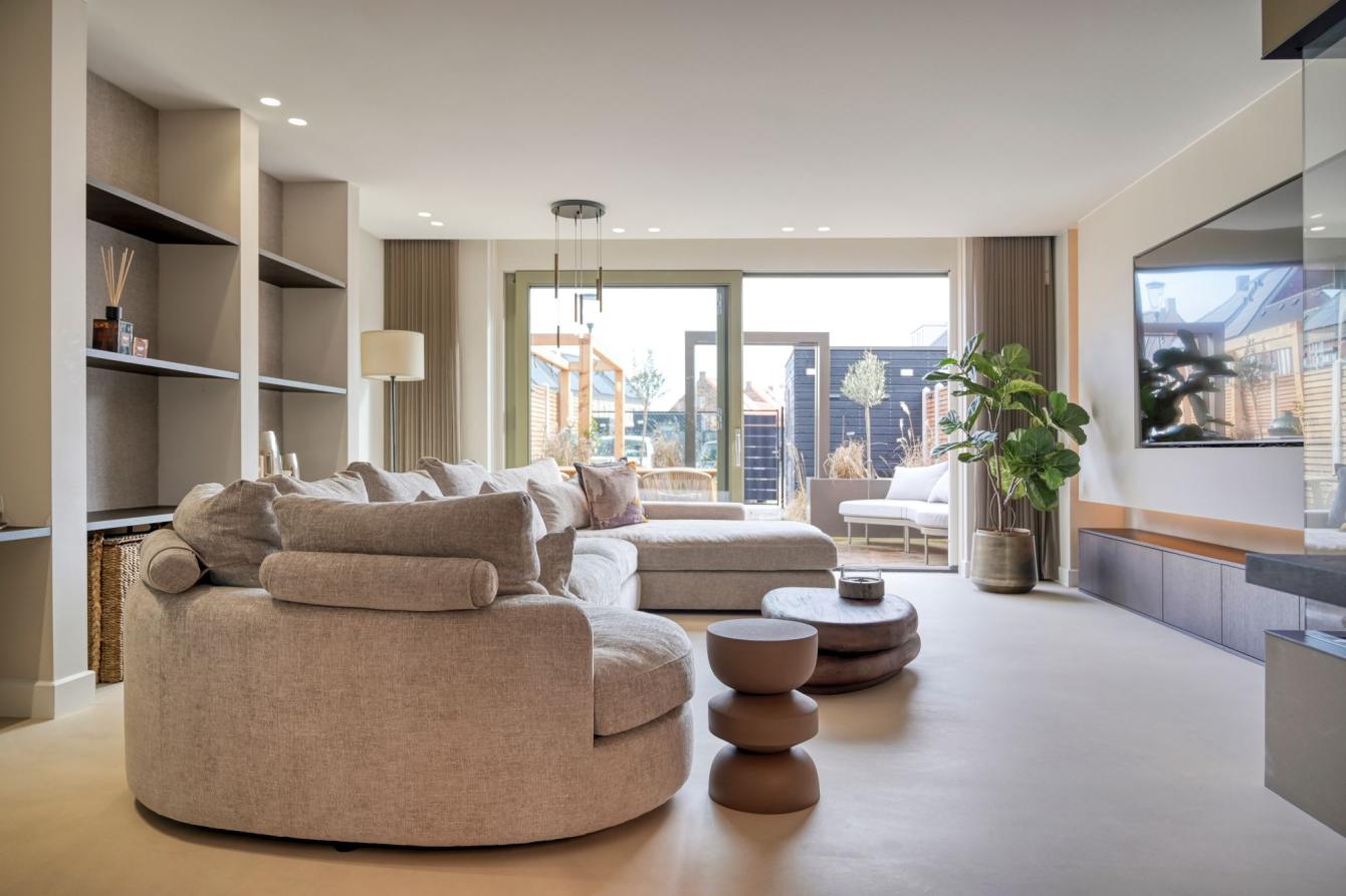 interieur met gietvloer