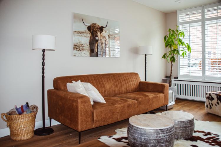 Luxe interieur met exclusieve wand- en vloerafwerking