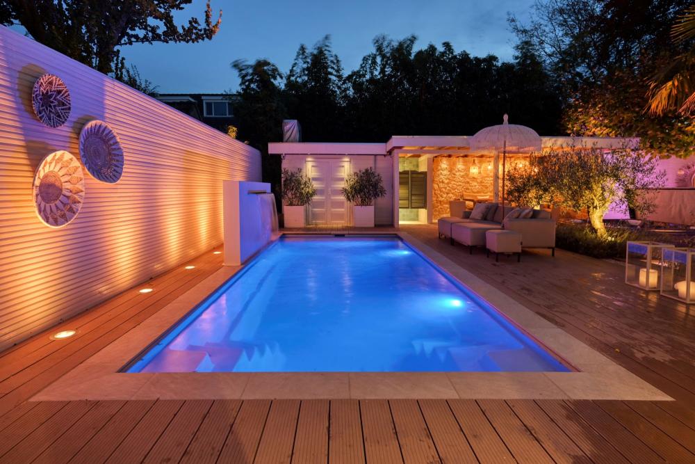 Luxe buitenbeleving met geïntegreerde domotica