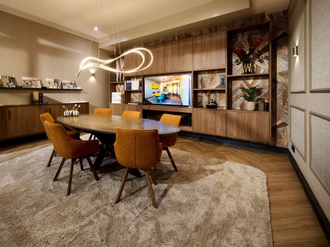 Exclusieve wandafwerking in belevenis center DWZ
