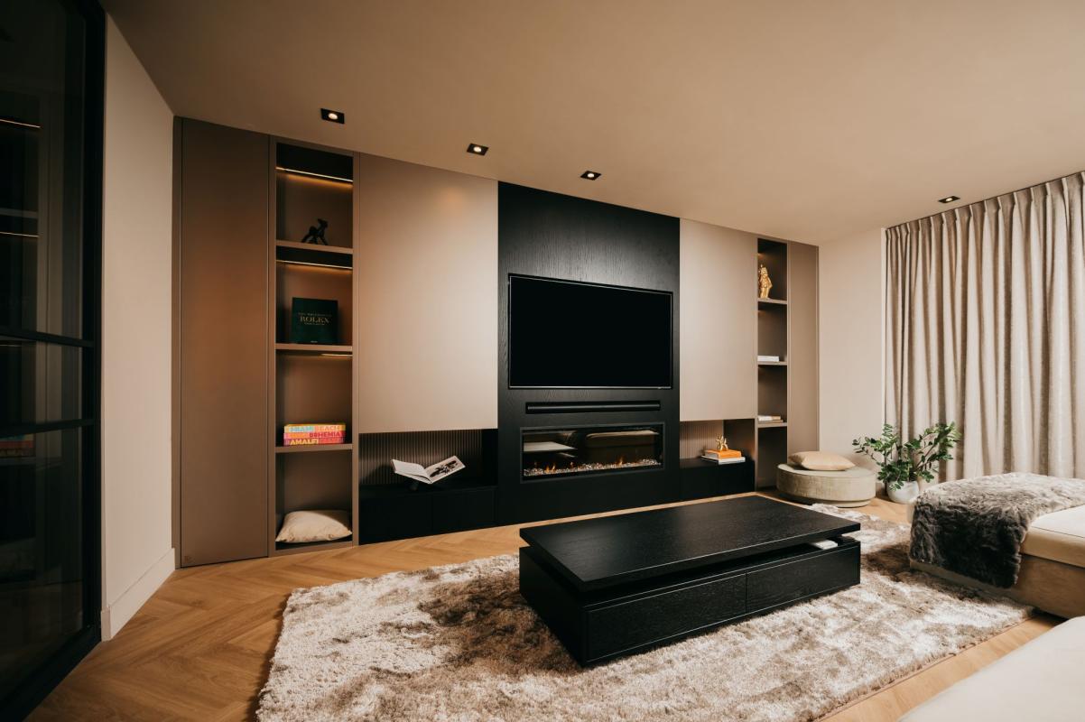 cinewall in woonkamer