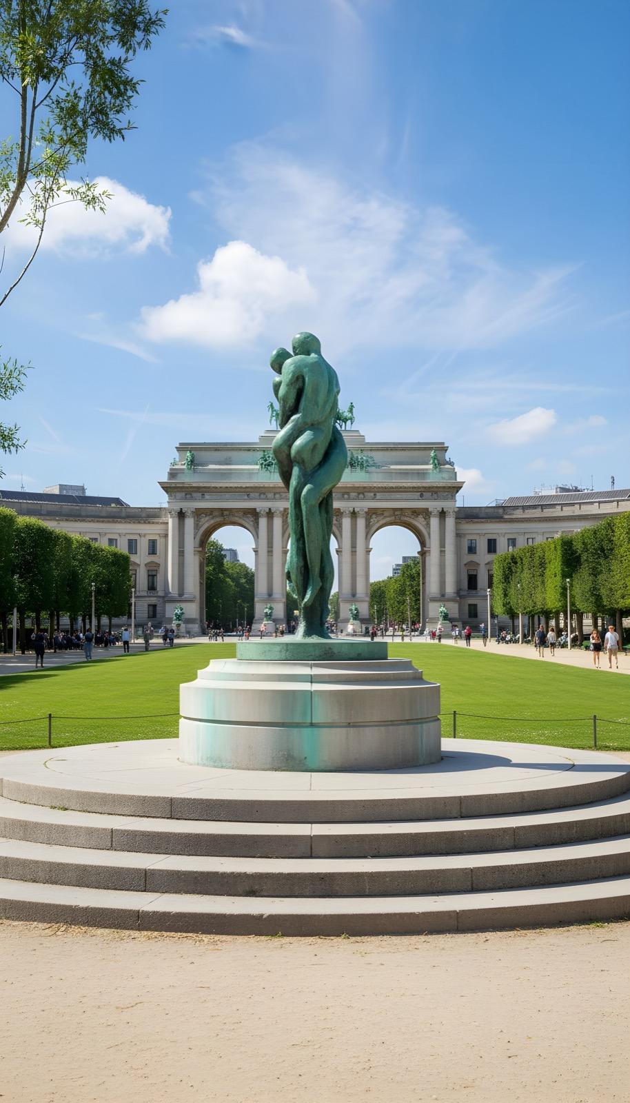 Luxe bronzen sculptuur