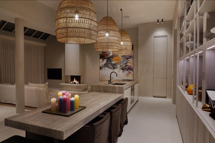 Verlichting in modern interieur