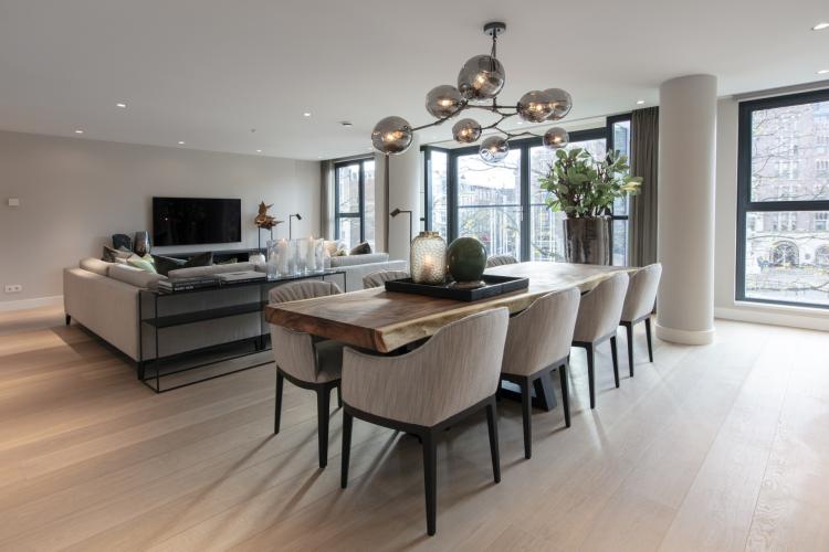 Luxe verlichting in appartement