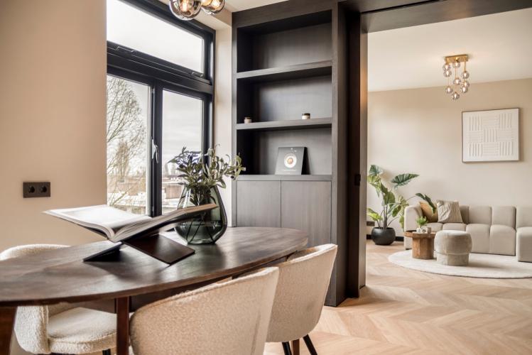 Karaktervol interieur appartement Amsterdam